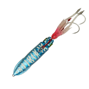 Приманка кальмар Savage Gear Swimsquid inchiku 150g 97мм Blue Pink Glow