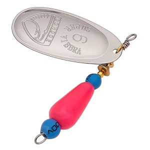 Блесна Kamchatka Salmon 34гр цв.pink/silver (ручной работы)