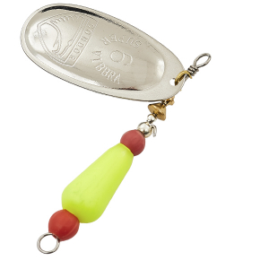Блесна Kamchatka Salmon 34гр цв.yellow/silver (ручной работы)
