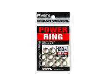 Заводные кольца Varivas Avani Ocean Works Power Ring 80Lb